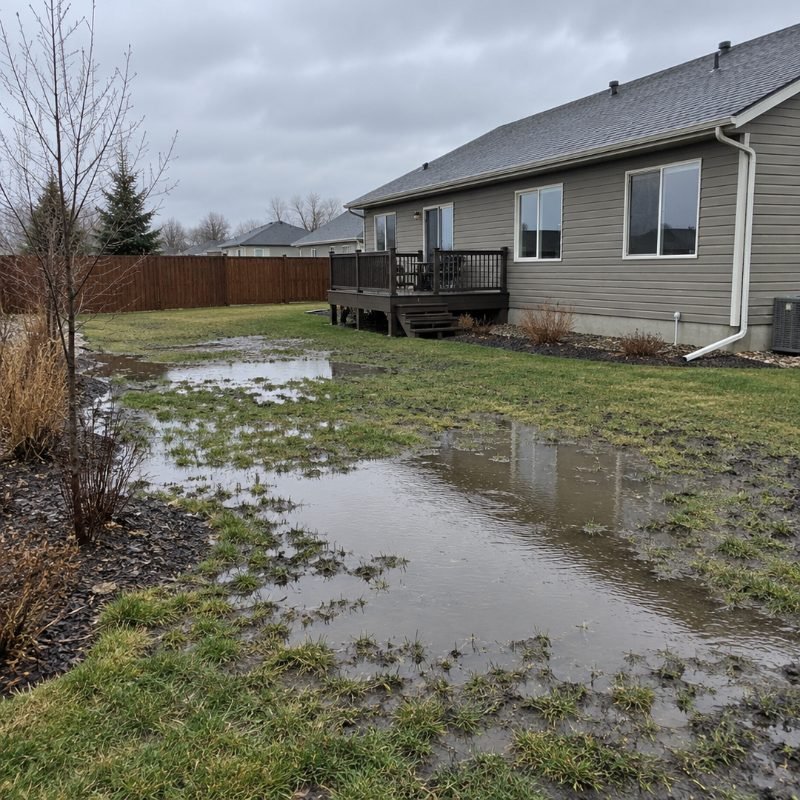 Excavation & Drainage project in Topeka