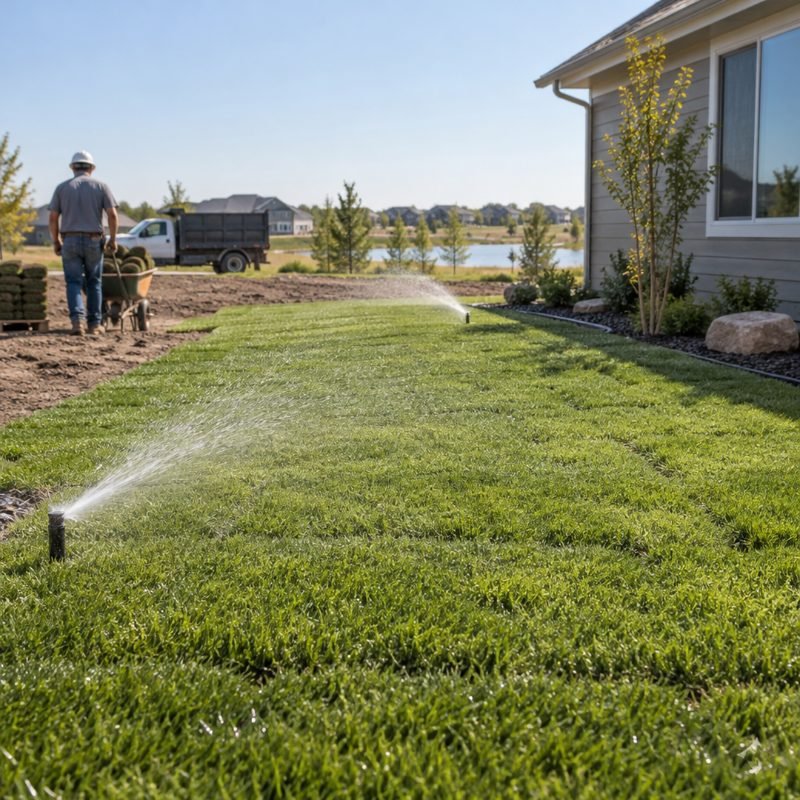 Excavation & Drainage project in Topeka