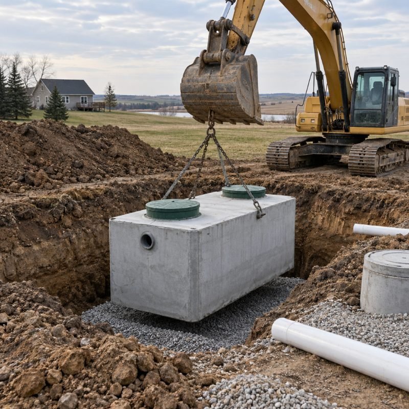 Excavation & Drainage project in Topeka