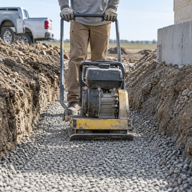 Excavation & Drainage project in Topeka