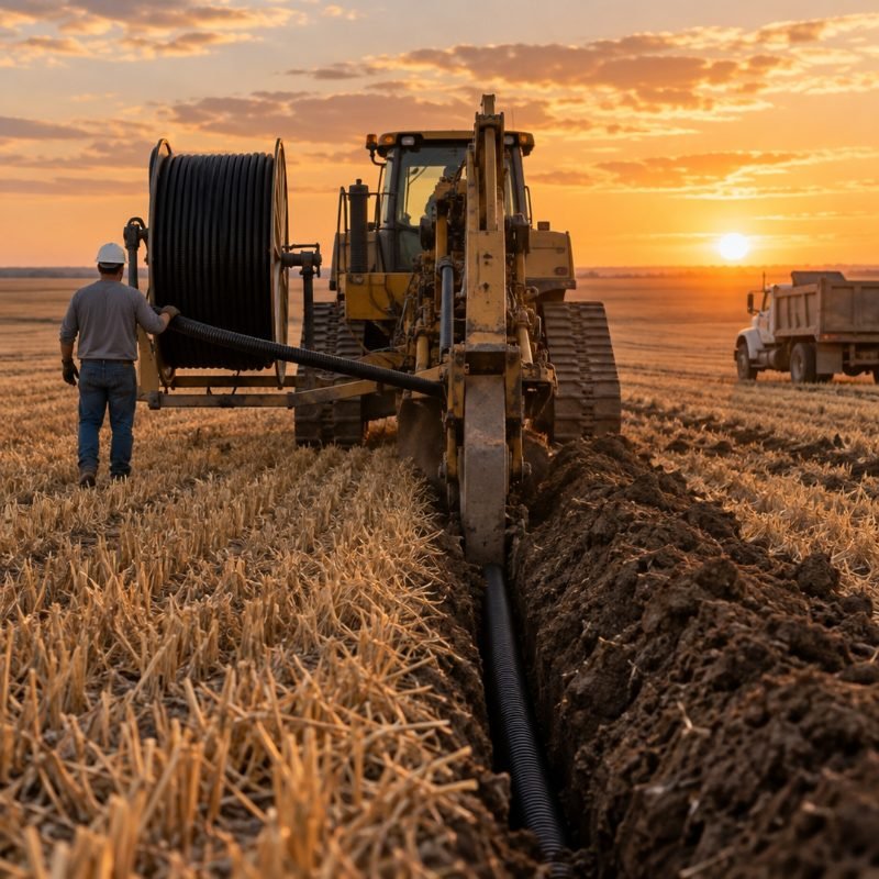 Excavation & Drainage project in Topeka