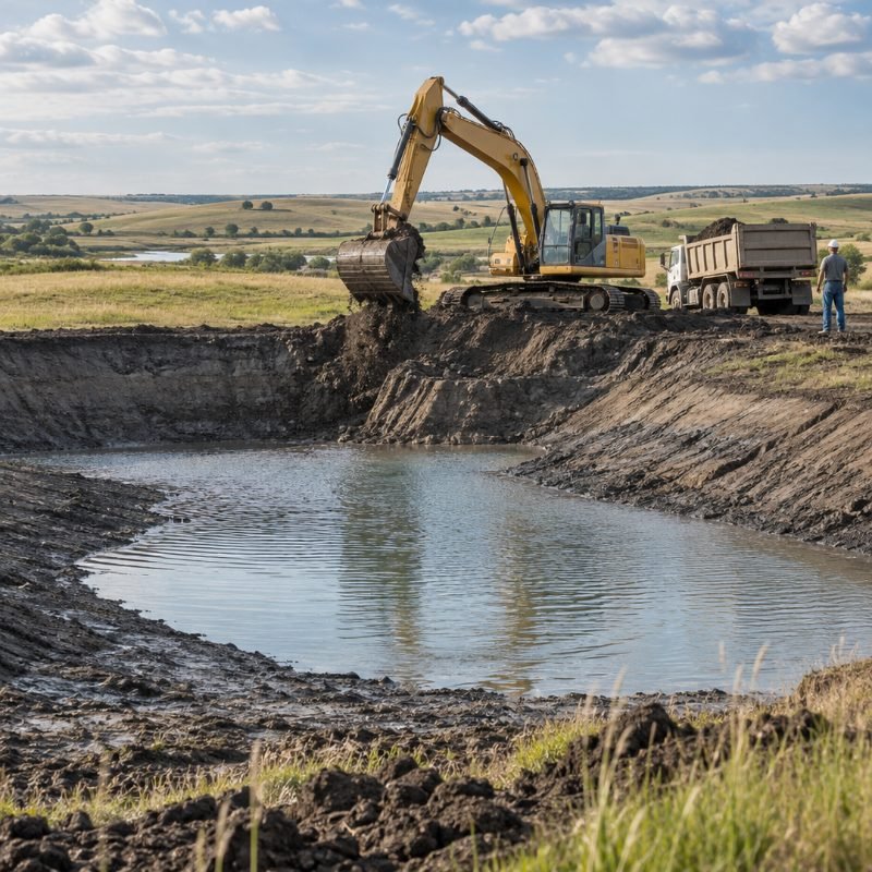 Excavation & Drainage project in Topeka
